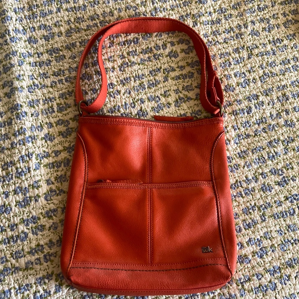 Orange purse